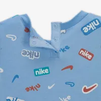 Nike E1D1 Baby Short Sleeve Short Coverall синий