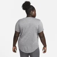 Nike Dri-FIT жіноча футболка (великі розміри) колір чорний