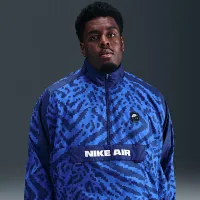 Nike Air чоловічі Half-Zip Куртка блакитний
