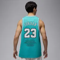 Nike Jordan Essentials чоловічі Summer Jersey колір зелений