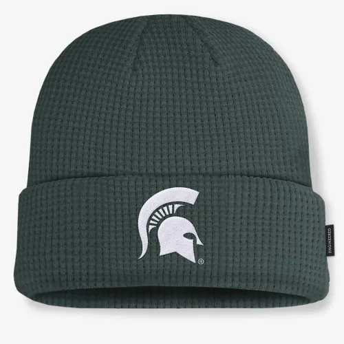 Michigan State Spartans Sideline Terra чоловічі Nike College Cuffed Beanie колір зелений