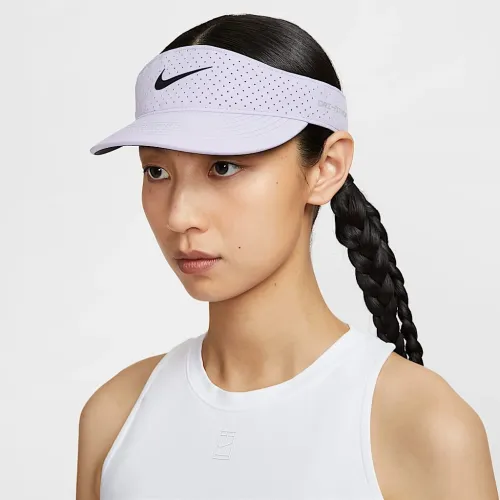 Nike Dri-FIT ADV Ace Tennis Visor цвет фиолетовый