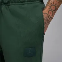 Nike Jordan Flight Fleece мужские Pants цвет зеленый