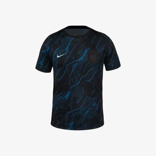 NJ/NY Gotham FC 2025 чоловічі Nike NWSL Short-Sleeve Pre-Match Top колір зелений