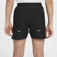 Nike Multi Tech EasyOn Big детские (для мальчиков) Dri-FIT тренировочные шорты цвет черный