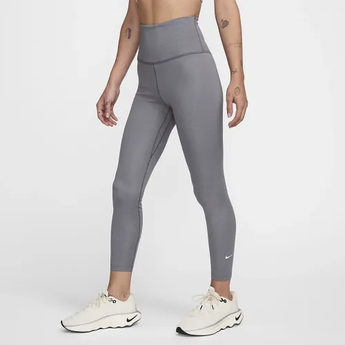 Nike Therma-FIT One жіноча З високою талією 7/8 лосіни колір сірий