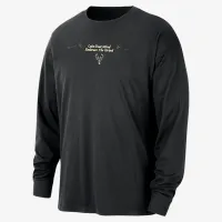 Milwaukee Bucks Courtside чоловічі Nike NBA Max90 Long-Sleeve футболка колір чорний
