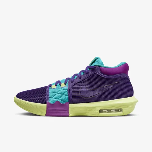 Nike LeBron Witness 8 баскетбольные Кроссовки цвет фиолетовый