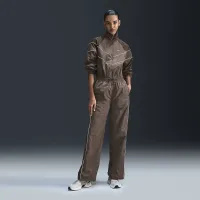 Nike Windrunner женская Loose UV Woven Full-Zip Куртка цвет коричневый