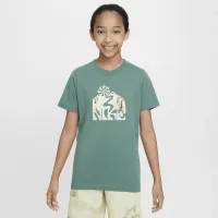 Nike Sportswear Big дитячі футболка колір зелений