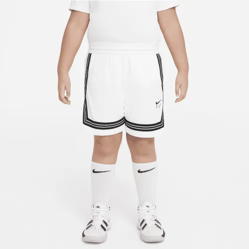 Nike Dri-FIT Fly Crossover Big дитячі (Girls') баскетбольні шорти (Extended Size) колір білий