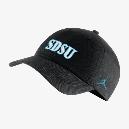 San Diego State Heritage86 Nike College Adjustable Cap цвет черный