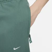 Nike Solo Swoosh чоловічі Open-Hem Fleece Pants колір зелений