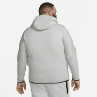Nike Sportswear Tech Fleece мужские Full-Zip Толстовка с капюшоном цвет серый