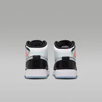 Nike Air Jordan 1 Mid Sneaker School Big детские Кроссовки цвет черный
