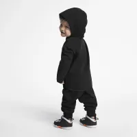 Nike Sportswear Tech Fleece Baby (12-24M) Толстовка з капюшоном and Pants комплект колір чорний