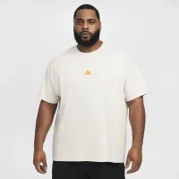Nike ACG мужские футболка цвет коричневый