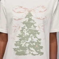 Nike Jordan Brooklyn женская футболка цвет белый