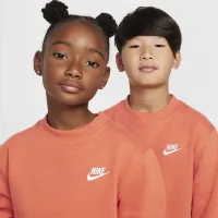 Nike Sportswear Club Fleece Big детские свитшот Orange