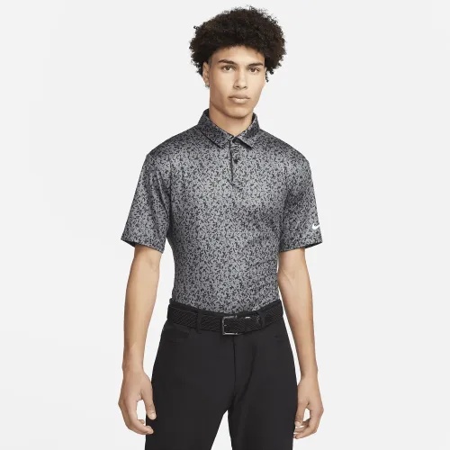 Nike Dri-FIT Tour чоловічі Camo для гольфу Polo колір сірий