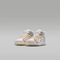 Nike Jordan 1 Mid SE Baby/Toddler Кросівки колір білий