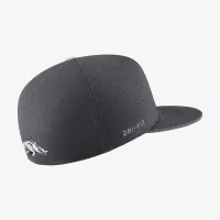 Arkansas Nike College Fitted Baseball Hat Red