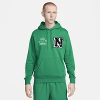 Nike Club Fleece мужские French Terry Pullover Толстовка с капюшоном цвет зеленый
