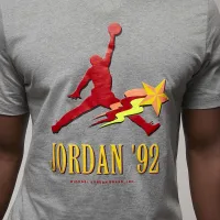 Nike Jordan чоловічі футболка колір сірий