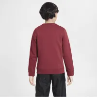 USMNT Club Big дитячі (для хлопчиків) Nike Soccer Crew-Neck світшот колір червоний
