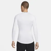 Nike Pro чоловічі Dri-FIT Tight Long-Sleeve Fitness Top колір білий