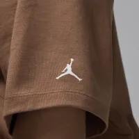 Nike Jordan Flight Heritage женская Graphic футболка (большие размеры) цвет коричневый