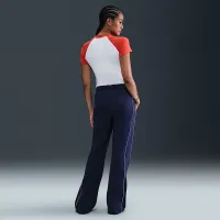 Nike Sportswear Windrunner женская Mid-Rise Slim Knit Pants синий