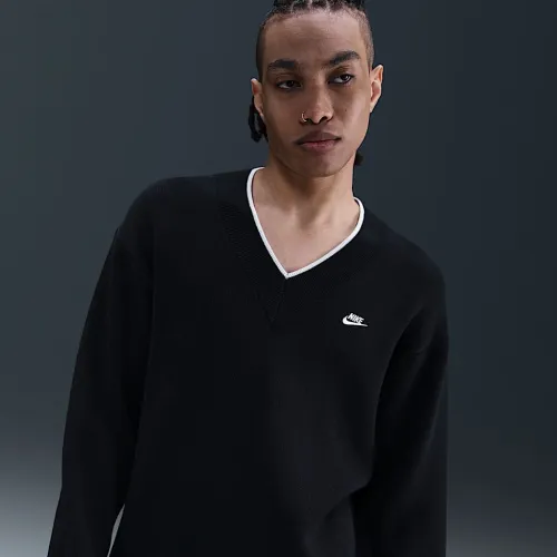 Nike Sportswear Club чоловічі V-Neck Sweater колір чорний