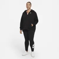 Nike Sportswear Essential женская С высокой Талией лосины (большие размеры) цвет черный