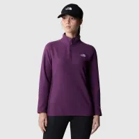 Кофта/футболка The North Face 100 Glacier 1/4 Zip Fleece 0A855MV6V1 - фиолетовая
