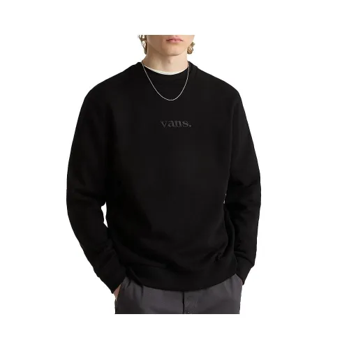 Кофта/футболка Vans Essential Relaxed Crew VN000H91BLK1 -  Черная