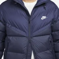 Nike Windrunner PrimaLoft® мужские Storm-FIT Hooded Puffer Куртка синий