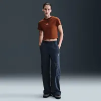 Nike ACG женская Dri-FIT Short-Sleeve футболка цвет коричневый