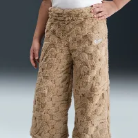 Nike Cozy Little детские Pullover Толстовка с капюшоном and Pants набор цвет коричневый