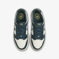Nike Dunk Low Big детские Кроссовки цвет зеленый