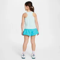 Nike Dri-FIT Sunny Swoosh Little дитячі Tank and шорти комплект колір зелений