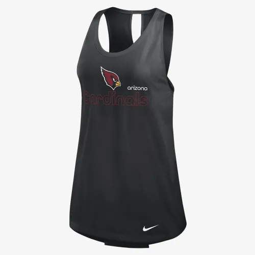 Arizona Cardinals жіноча Nike Dri-FIT NFL Tank Top колір чорний