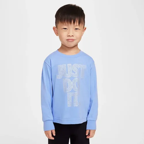 Nike Shine Toddler Long Sleeve футболка синий