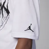 Nike Jordan Dri-FIT MJ Sport Big дитячі Graphic футболка колір білий