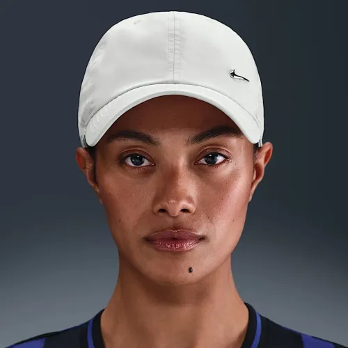 Nike Dri-FIT Club Unstructuколір червоний Metal Swoosh Cap колір сірий