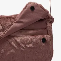 Nike Sportswear Futura 365 Faux Fur Crossbody сумка (1L) цвет коричневый