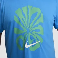 Nike Rise 365 Run Energy чоловічі Dri-FIT Short-Sleeve Running Top блакитний