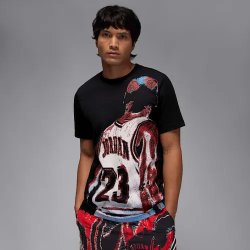 Nike Jordan Sport мужские футболка цвет черный