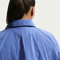 Nike Sportswear женская оверсайз Coaches Куртка (большие размеры) синий