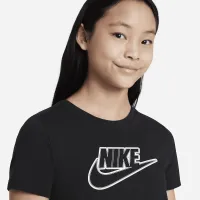 Nike Sportswear Big дитячі (Girls') футболка Костюм колір чорний